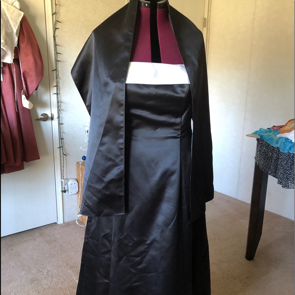 Formal black dress